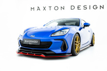 Subaru BRZ Mk2 2021+ Frontsplitter / Frontläpp V.2 Maxton Design